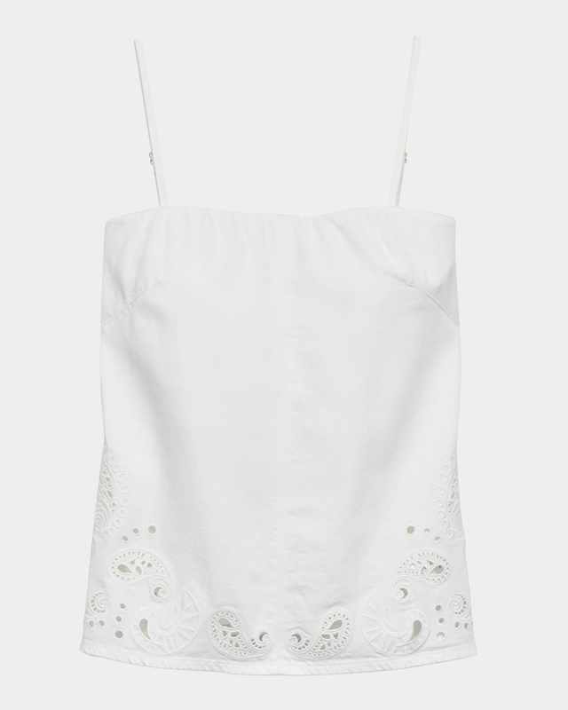 Ultra Featherweight Aurora Embroidered Top